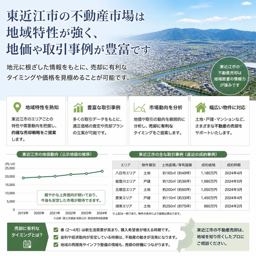 東近江市の不動産市場
