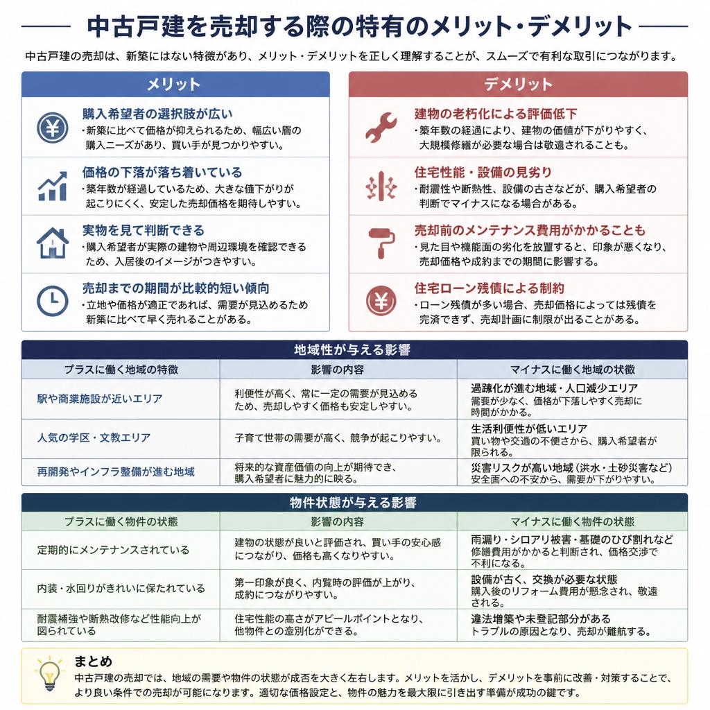 中古戸建のメリットとデメリット