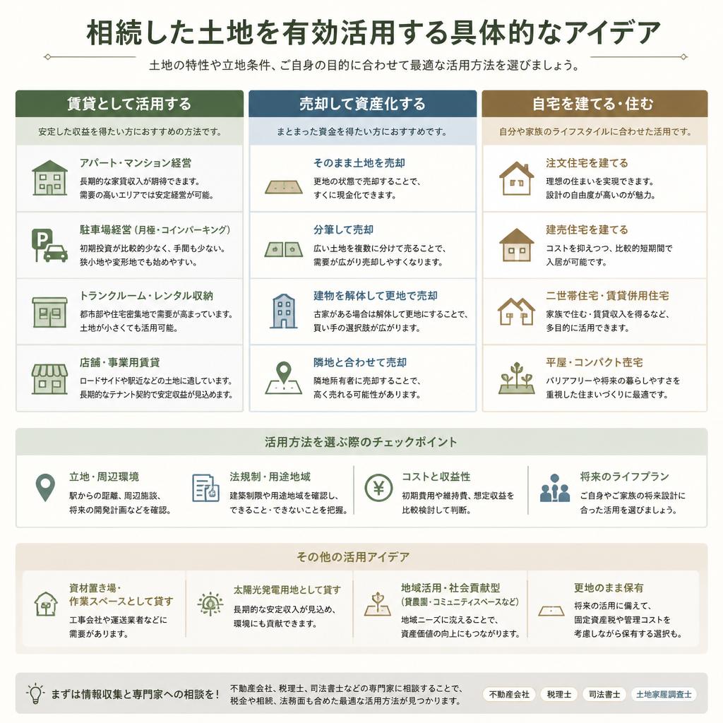 土地活用のアイデア集