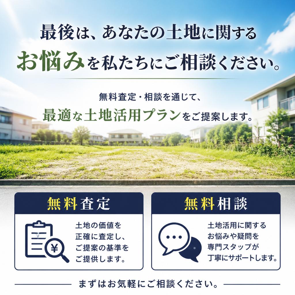 まずは無料相談を！