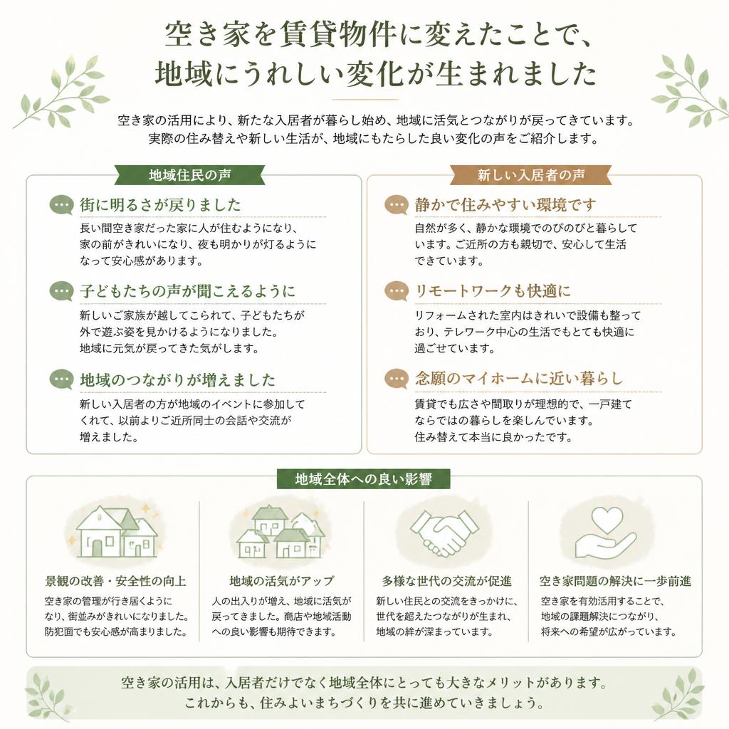 地域住民の声