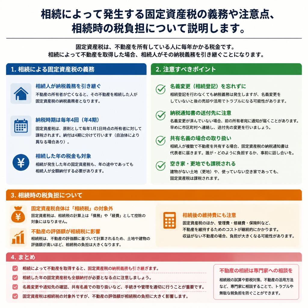 相続と固定資産税の関係