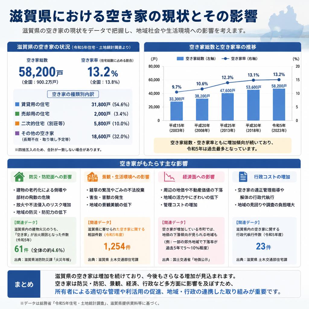 空き家問題の現状