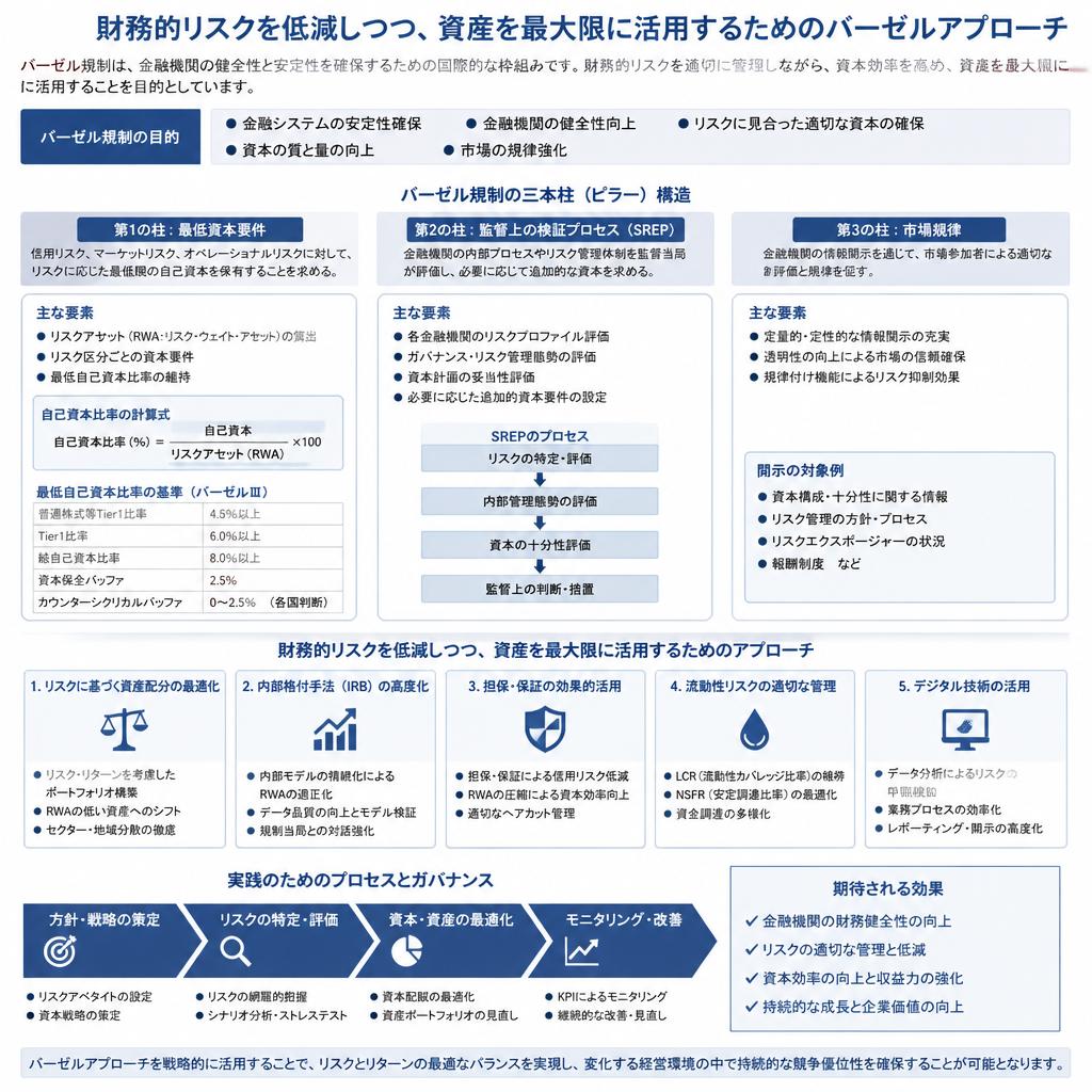 バーゼルアプローチの活用法